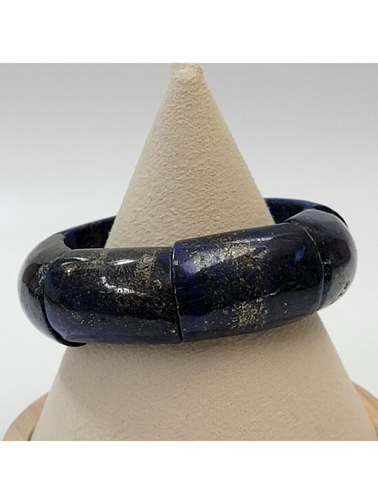 Jewelry - Natural Blue Lapis Lazuli Stretch Bracelet